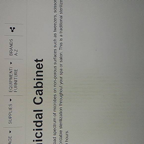 Makeup tool sanitizer cabinet oven - Picture 8 of 9